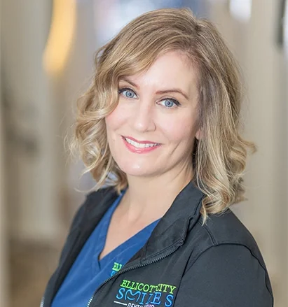 Rachel, office manager at Ellicott City Smiles.